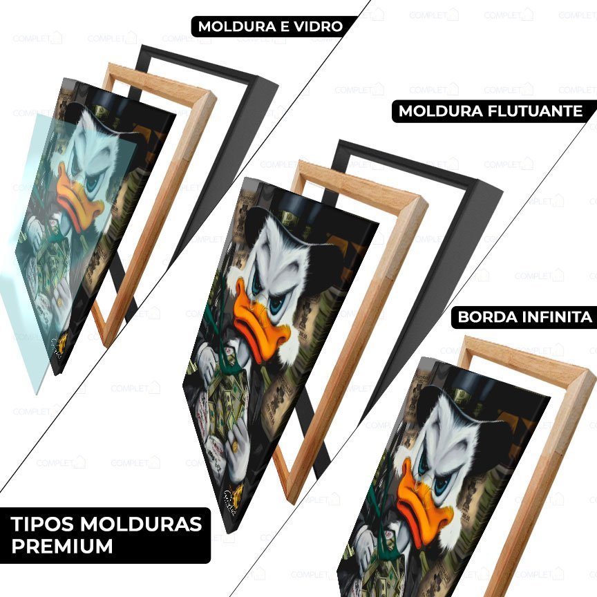 Quadro Premium O Dinheiro Trabalha Para Você - 4