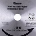 Ver imagem 3 de Disco Serra Western - Código: Sb-12 - 9.1/4 X 36 Dentes X 25mm