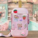 Ver imagem 3 de Copo Infantil Picolé 400ml 19x8x8cm Rosa