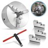 Placa para Torno com 3 Castanhas Universal 160mm - 1