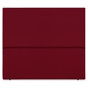 Ver imagem 5 de Cabeceira Casal 140 Cm com Frame Luna Suede Vinho Artte