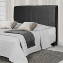 Ver imagem 2 de Cabeceira Estofada Queen 160cm C/ Frame Suede Grafite - Lahome Decor