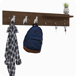 Porta Chaves De Parede Porta Chaveiro Organizador M.M.C.C - 7