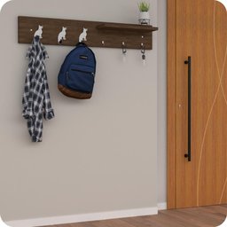 Porta Chaves De Parede Porta Chaveiro Organizador M.M.C.C - 2