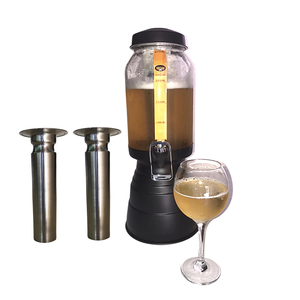 Torre de chopp chopeira cervejeira com 2 bastões térmico lacrado
