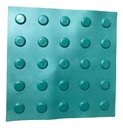 Ver imagem 1 de KIT 10 PÇS PISO TÁTIL PVC 25x25 ALERTA VERDE