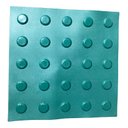 Ver imagem 1 de KIT 10 PÇS PISO TÁTIL PVC 25x25 ALERTA VERDE