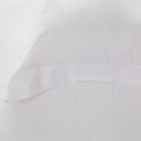 Ver imagem 3 de Jogo de Cama Queen Damask Stripes Branco 4 Peças 300 Fios 100% Algodão Buddemeyer