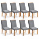 Ver imagem 2 de Conjunto 8 Cadeiras para Sala de Jantar Lyra