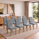 Ver imagem 1 de Conjunto 8 Cadeiras para Sala de Jantar Lyra