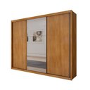 Ver imagem 3 de Guarda Roupa Casal Amsterdã 3 Portas 6 Gavetas com Espelho Clic Móveis