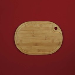 Tábua Oval Bamboo 33cm x 23cm - 6