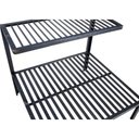 Ver imagem 3 de Grelha em Aço Carbono Parrilla Rústica Barra Chata 75cm Atiçador de Fogo