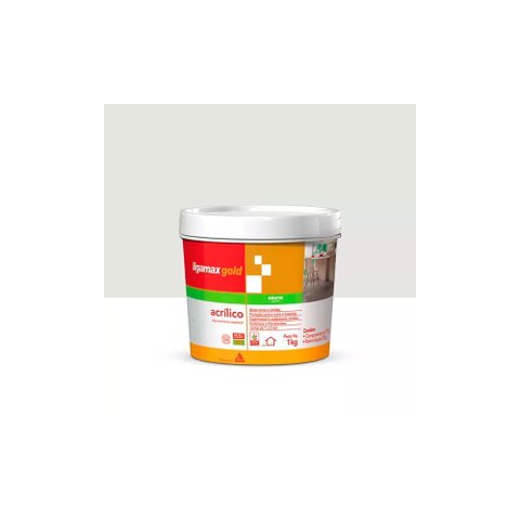 Rejunte Acrilico Ligamax Gold Marfim 1 Kg - Sika Sika Argamassas