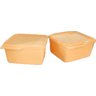 Tupperware Kit 2 Peças Potes Basic Line 1,,2l Pêssego Kit 2 Peças Potes Basic Line 1,,2l Pêssego - 3