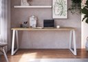 Ver imagem 1 de Mesa Escrivaninha para Escritório 160cm Concept Móvel na Caixa