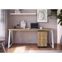 Ver imagem 6 de Mesa Escrivaninha para Escritório 160cm Concept Móvel na Caixa
