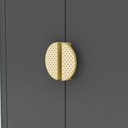 Ver imagem 5 de Guarda-roupa Igaratá 6 Portas 4 Gavetas Nature/alasca - Pnr Móveis