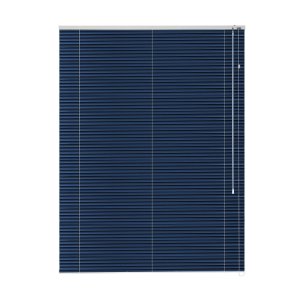 Persiana Horizontal 25mm Liso 1,60 X 1,60 Azul Escuro