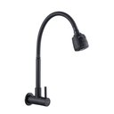 Ver imagem 1 de Torneira Gourmet Cozinha Inox Gir Parede Longa Preto Nox05b Doan