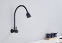 Ver imagem 4 de Torneira Gourmet Cozinha Inox Gir Parede Longa Preto Nox05b Doan