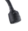 Ver imagem 3 de Torneira Gourmet Cozinha Inox Gir Parede Longa Preto Nox05b Doan