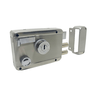 Fechadura Portão Sobrepor Pino Duplo Trava Segurança Soprano Fechadura Sobrepor Pk C/trava - 1
