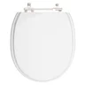 Assento Sanitário Poliester Village Branco para Vaso Deca - 1