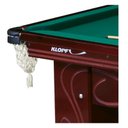 Ver imagem 2 de Mesa Residencial Luxo Ginastic Klopf Com 4 Tacos Jogo De Bolas Num. 1 a 15 + Bca De 54mm Estrutura e