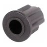 Kit5 Bucha Redonda 3/4 para Rodizio de Cadeira Preto Pino 11mm - 2