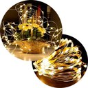 Ver imagem 1 de Pisca Fio Led Luz Amarela 200 Lâmpadas Usb Natal Música 20m