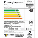 Ver imagem 4 de Ventilador De Teto Max 1005 Infinity Sala Luxo Silencioso Chocolate com 3 pás MDF Mogno - 127v