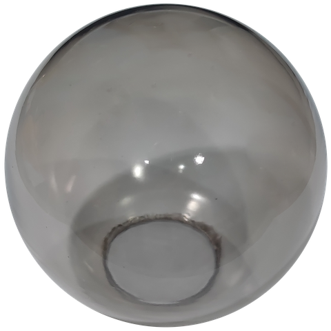 Globo Bolinha de Primeira Vidro Fumê Liso sem Colar 03x08