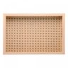 Bandeja Retangular de Mdf com Fundo Treliça 31,5cm X 21,5cm - 4