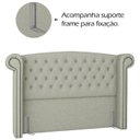 Ver imagem 6 de Cabeceira Casal 140 cm Valenn Linho SL 76 Peer
