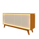 Ver imagem 4 de Balcão Buffet com Led Naturale Off White 160cm Requinte Gelius