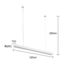 Ver imagem 2 de Lustre Pendente Nordecor Otan Bivolt Branco 4000k Luz Neutra
