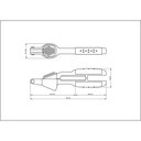 Ver imagem 3 de Espremedor de Alho Tramontina Utilitá em Zamak Cromado com Cabo Abs Vermelho Tramontina