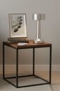 Ver imagem 2 de Luminária de Mesa Halter em Metal Prata – Touch e Recarregável Usb