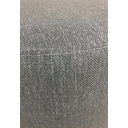 Ver imagem 2 de Puff Redondo Não É Segredo Linho Cinza Vazado Rodinha 40x45 Nspr03l-r