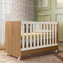 Ver imagem 2 de Berço Mini Cama Encanto Nature/off White - Peternella Móveis
