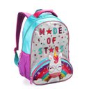 Ver imagem 1 de Mochila Infantil Unicórnio Feminina Dl0973 Tamanho G - Água