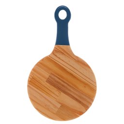 Tábua Madeira com Alça Laqueada Pinus Azul 45x28x2cm - 3