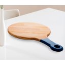 Ver imagem 2 de Tábua Madeira com Alça Laqueada Pinus Azul 45x28x2cm