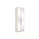 Ver imagem 1 de Guarda Roupa Modulado Mc04 Seletto C/ 2 Portas e 3 Gavetas C/ Espelho Cor Areia/jequitibá - Henn