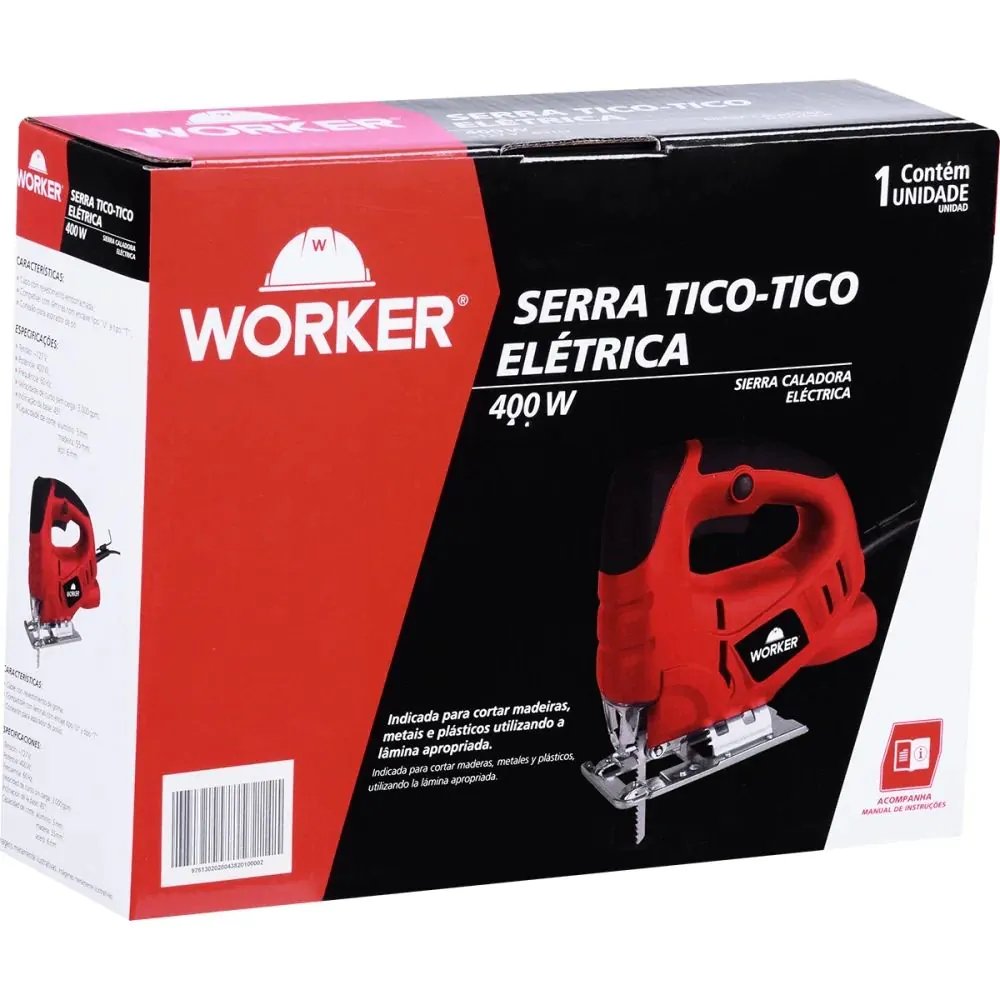 Serra Tico-tico 400w 127v Worker - 6