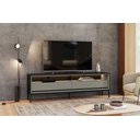 Ver imagem 7 de Rack Ind Fusion para TV 65 Polegadas 2 gavetas 180cm com Iluminação em Lead