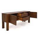 Ver imagem 3 de Buffet de Madeira 2 Portas 2 Gavetas Brut - Iaza Moveis