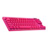 Teclado Gamer Logitech G Pro X Lightspeed Mgnta 920-012154 - 4