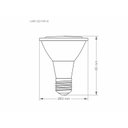 Ver imagem 2 de Lâmpada Led Taschibra Par 20 E27 IP65 Dimerizavel Bivolt 2700K Luz Quente